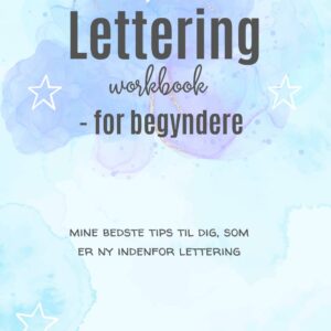Lettering Workbook - 22 sider